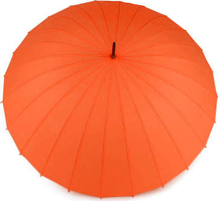 Dámský deštník kouzelný s květy Varianta: 17 oranžová, Balení: 1 ks