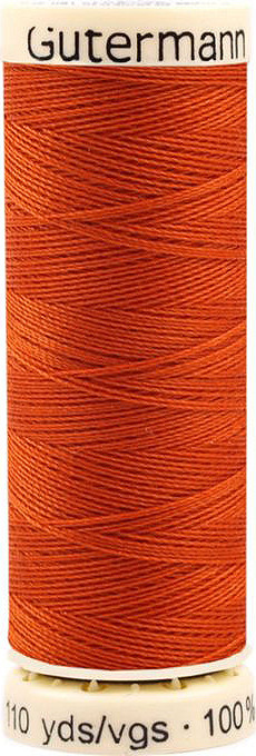 Polyesterové nitě návin 100 m Gütermann univerzální Varianta: 932 Mandarin Orange, Balení: 1 ks