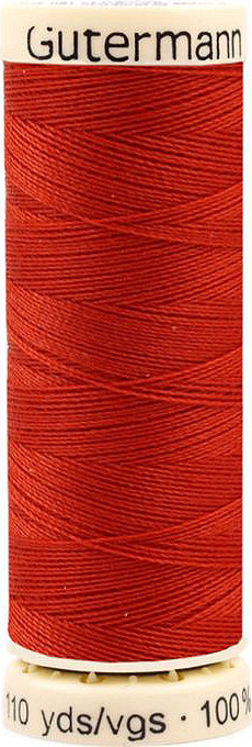 Polyesterové nitě návin 100 m Gütermann univerzální Varianta: 837 Spicy Orange, Balení: 1 ks
