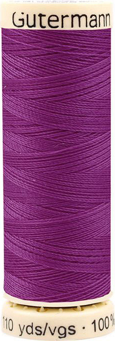 Polyesterové nitě návin 100 m Gütermann univerzální Varianta: 571 Bright Violet, Balení: 1 ks