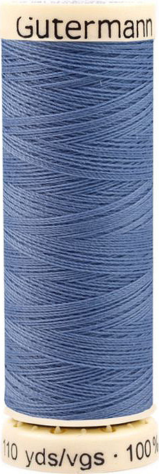 Polyesterové nitě návin 100 m Gütermann univerzální Varianta: 074 Cashmere Blue, Balení: 1 ks