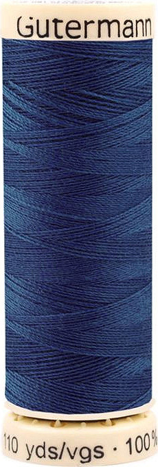 Polyesterové nitě návin 100 m Gütermann univerzální Varianta: 078 modrá safírová, Balení: 1 ks