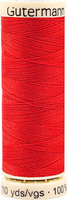 Polyesterové nitě návin 100 m Gütermann univerzální Varianta: 491 červená vánoční, Balení: 1 ks