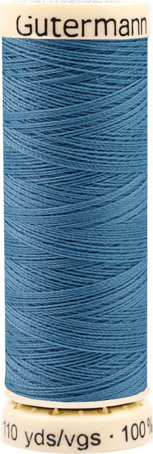 Polyesterové nitě návin 100 m Gütermann univerzální Varianta: 197 modrá azuro, Balení: 1 ks