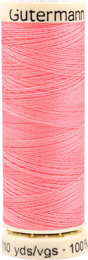 Polyesterové nitě návin 100 m Gütermann univerzální Varianta: 043 růžová světlá, Balení: 1 ks