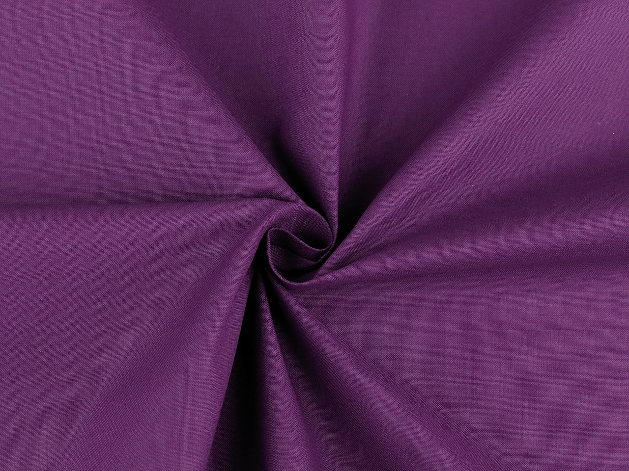 Bavlněná látka / plátno jednobarevná Varianta: 64 (30) fialová tmavá, Balení: 1 m