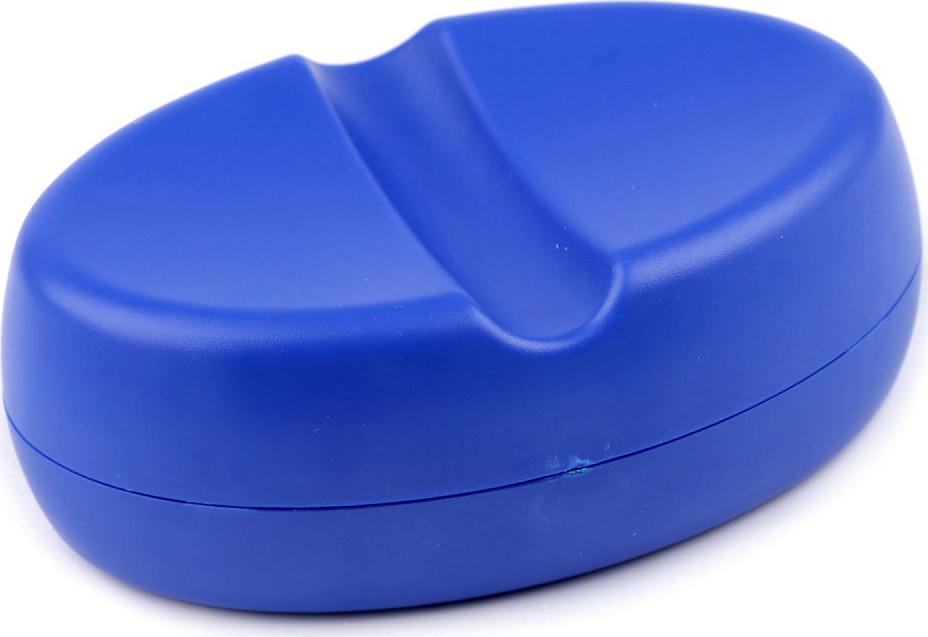 Magnetická podložka s krabičkou na špendlíky, jehly Varianta: 2 modrá, Balení: 1 ks