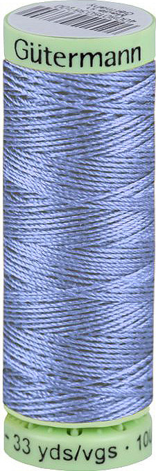 Polyesterové nitě Gütermann Jeans návin 30 m Varianta: 143 modrá jemná, Balení: 1 ks