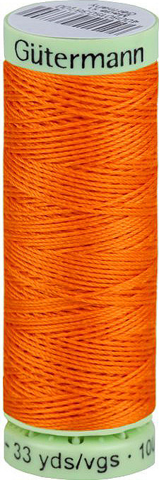 Polyesterové nitě Gütermann Jeans návin 30 m Varianta: 350 oranžová, Balení: 1 ks