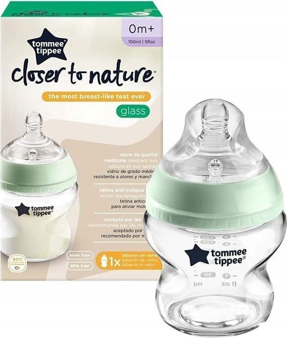 224378 SKLENĚNÁ LAHEV 150ML Tommee Tippee