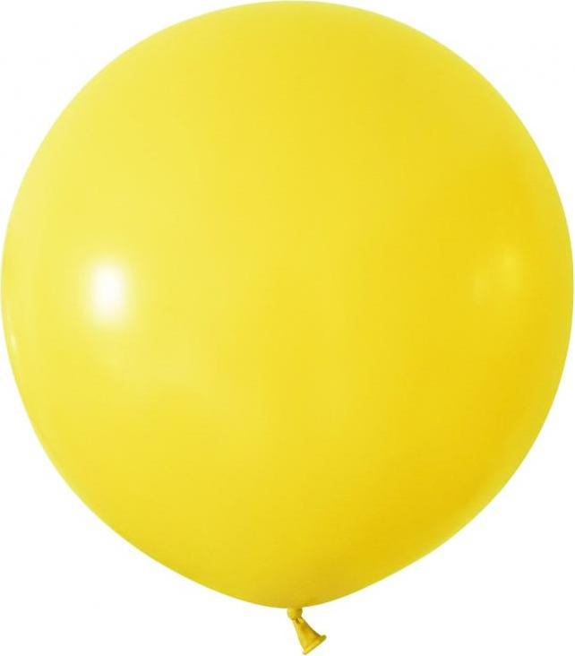 Balónky Beauty&Charm, pastelové, žluté 24"/ 2 ks.