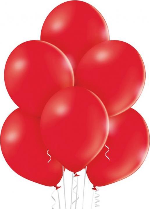 B105 Pastelově červené balónky 50 ks.