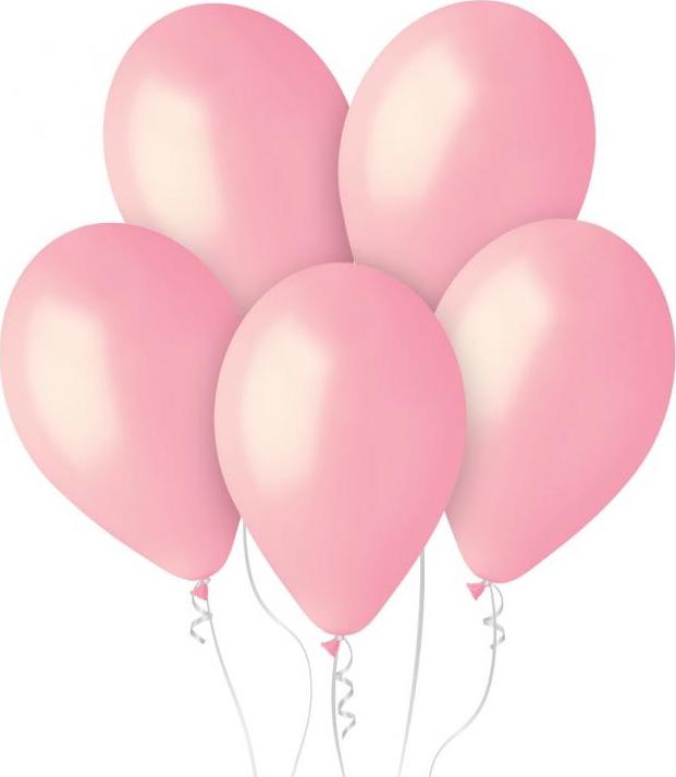 G110 pastelové balónky 12" - světle růžové 57/100 ks