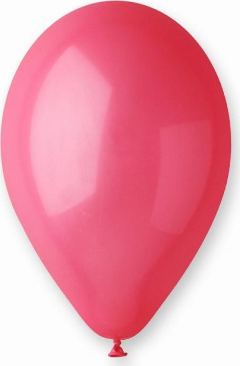 Balónky G90 pastelové 10" - červené 05/ 100 ks.