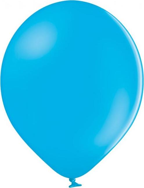 B85 Pastelové azurové balónky 50 ks.
