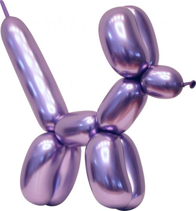 Modelovací balónky Beauty&Charm, platinově fialové, 50 ks KK