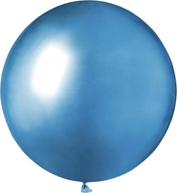 GB150 lesklé balónky 19 palců - modré/25 ks.