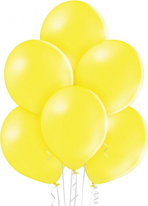 Balónky B105 pastelově žluté 50 ks.