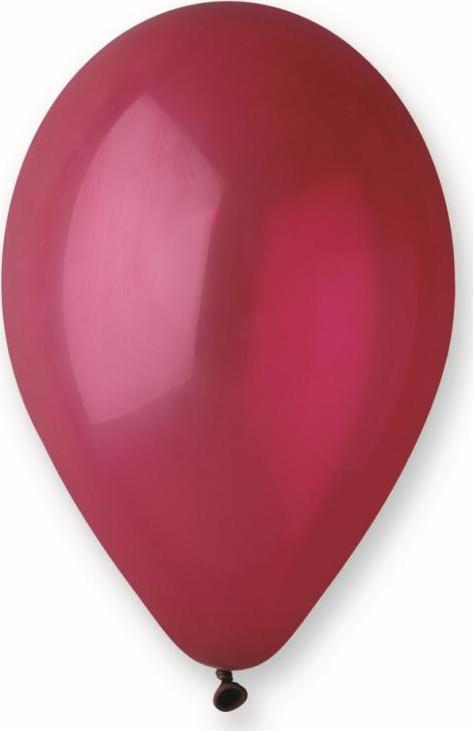 Balónky G90 pastelové 10" - vínové 47/ 100 ks.