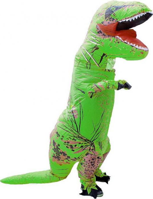 Nafukovací kostým "T-rex", 250 cm