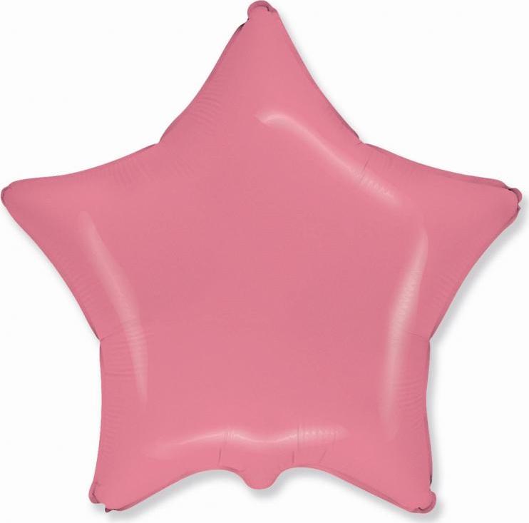 Flexmetal Fóliový balónek 18" FX - Star (pastelově červená)