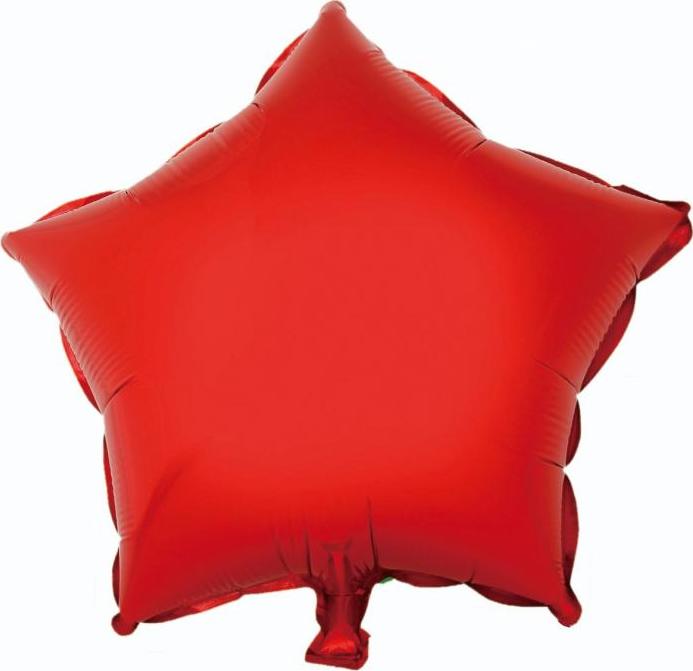 Godan / balloons B&C fóliový balónek "Star", červený, 19