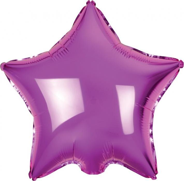 Godan / balloons Fóliový balónek "Hvězda", růžový, 19