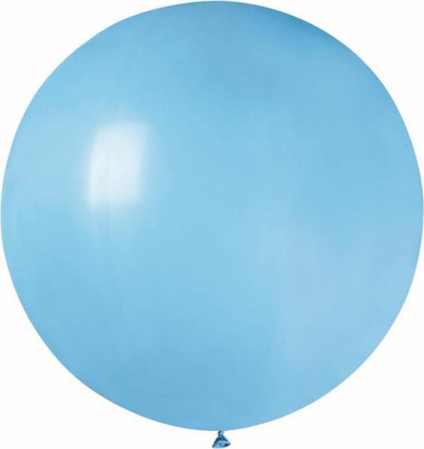 Balónek G220 pastelový míč 0,75m - modrý 09