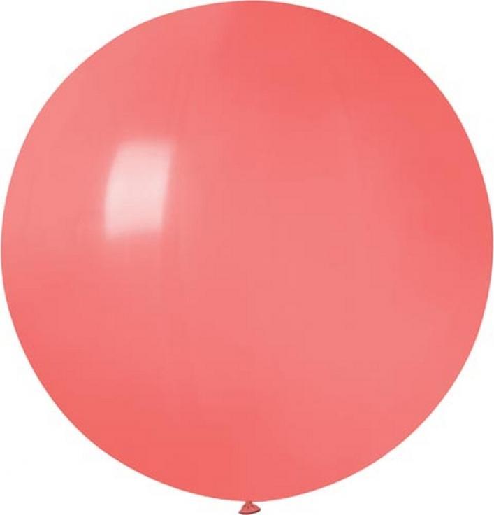 Balónek G220 pastelový míč 0,75m - korálový 78