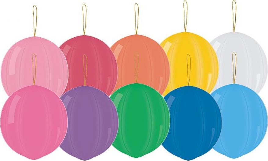 Balónek GPB1 pastel - "Míč bez potisku" / 50 ks.
