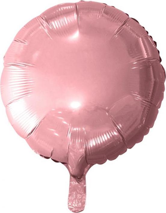 Godan / balloons Fóliový balónek "kulatý", světle růžový, 18