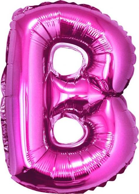 Godan / balloons Fóliový balónek "Písmeno B", růžový, 35 cm KK