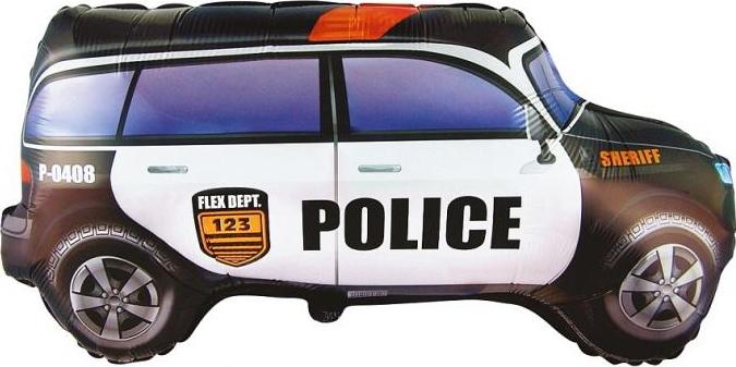 Flexmetal Fóliový balónek 24" FX - "Policejní auto", baleno