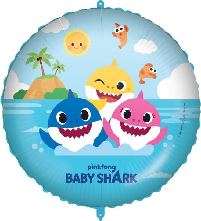 Procos Fóliový balónek 18" "Baby Shark zábava na slunci