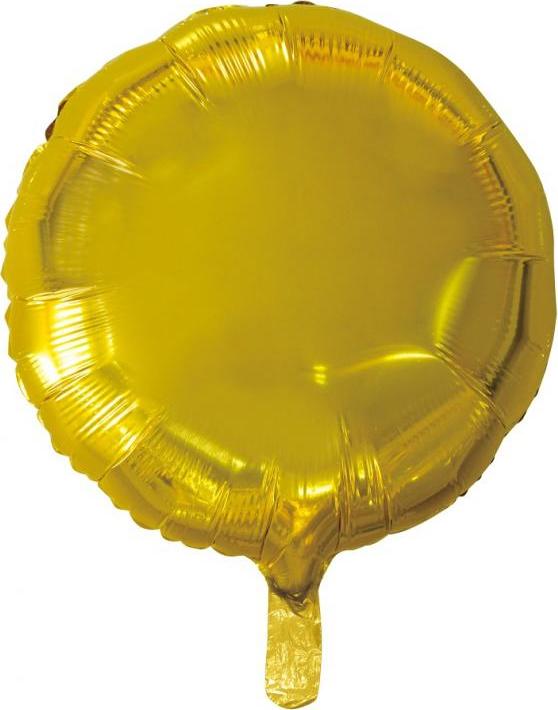 Godan / balloons Fóliový balónek "kulatý", zlatý, 18