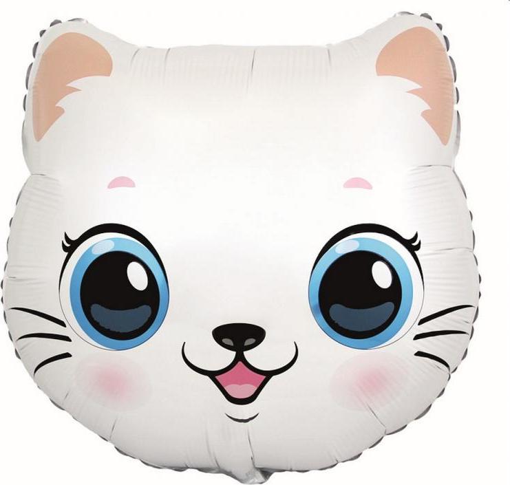 Fóliový balónek 24" FX - Kitty (hlava), baleno