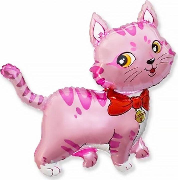 Flexmetal Fóliový balónek 14" FX - "Růžové kotě