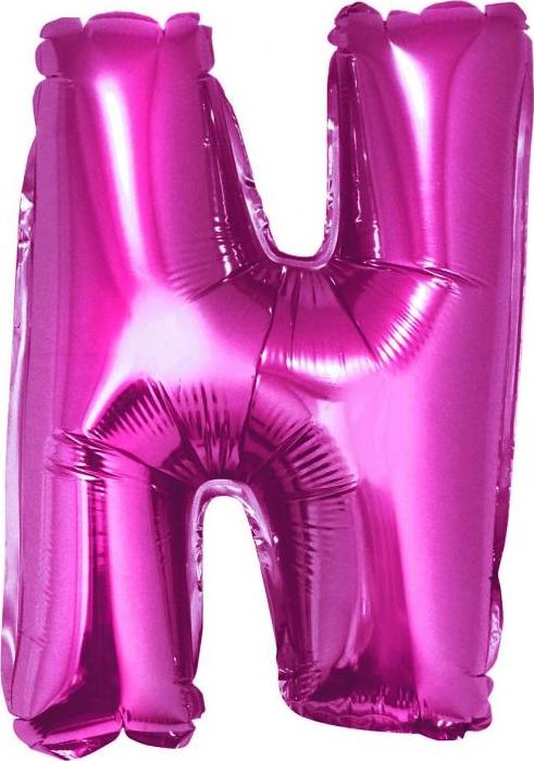 Godan / balloons Fóliový balónek "Písmeno N", růžový, 35 cm KK