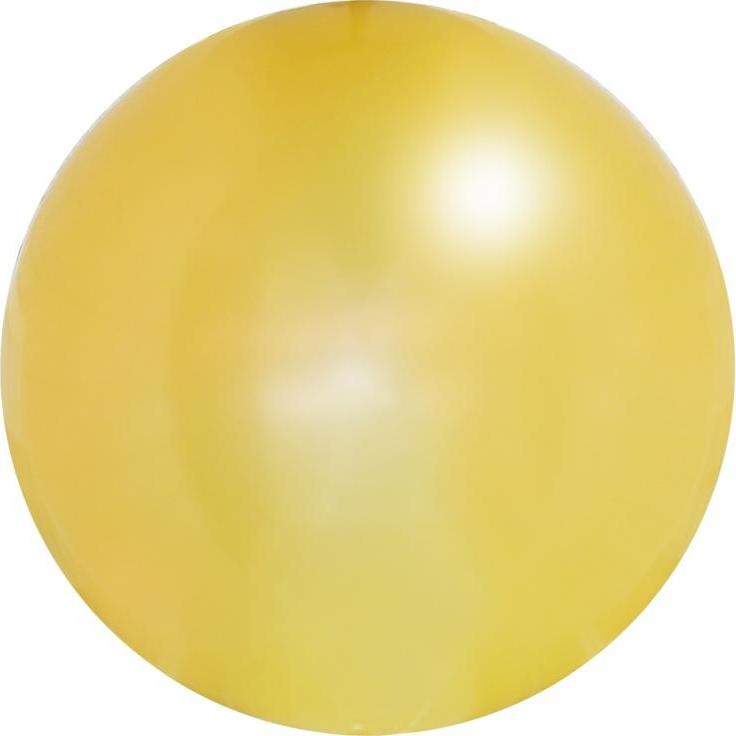 Godan / balloons Aqua balónek - krystal, zlatý, 18" KK