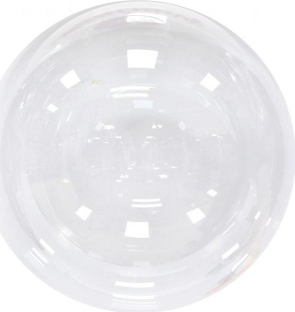 Godan / balloons Aqua balónek - krystal, bez potisku, 24