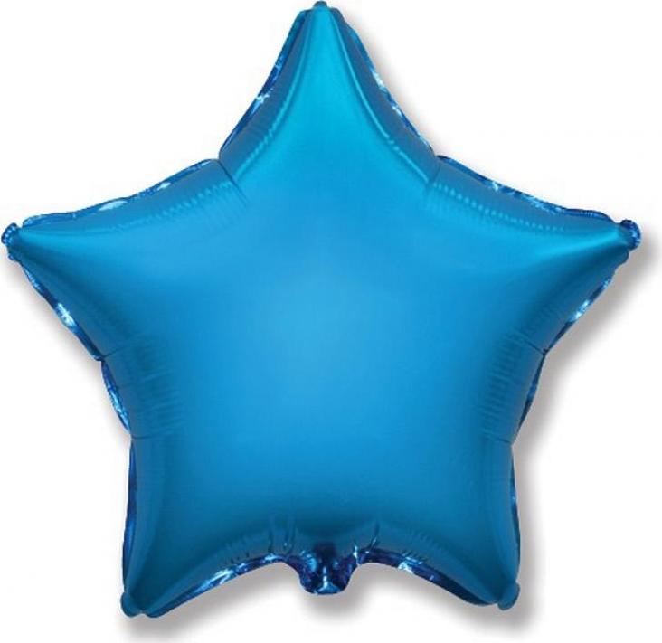 Flexmetal Fóliový balónek 18" FX - "Star" (modrý)