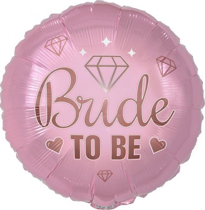 Godan / balloons Fóliový balónek Bride To Be (růžový), 18