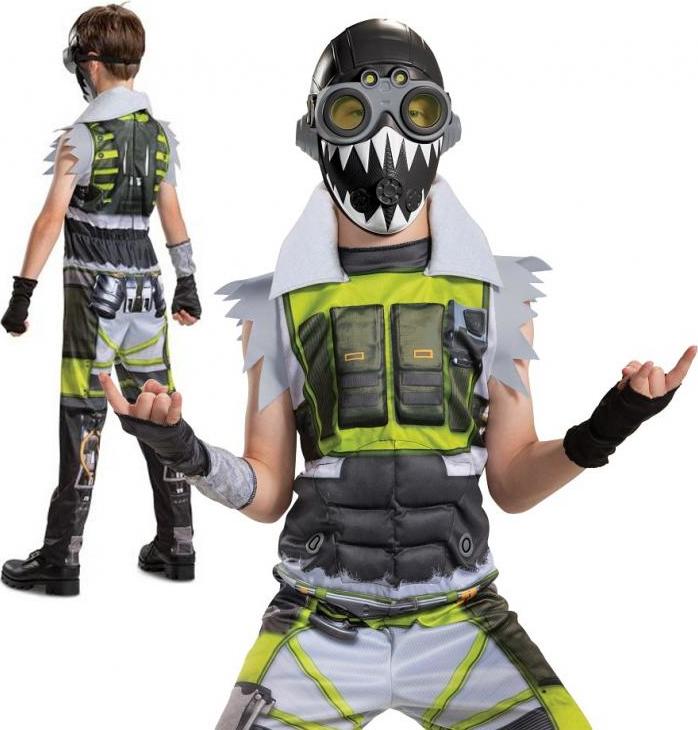 Disguise Octane Deluxe Costume - Apex Legends (licence), velikost L (10-12 let)