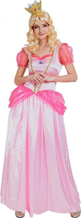 Dospělý set "Princess" (šaty, korunka), velikost M