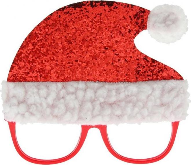 Godan / decorations Brýle Santa klobouk