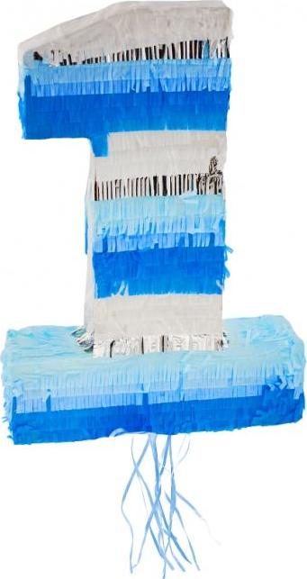 Godan / decorations Piñata One, modrá, rozměr 50 x 35 x 7,5 cm