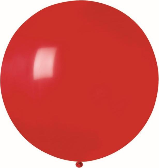 Balón G220 pastelový míč 0,75m - červený 45