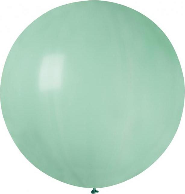 Balon G220 pastelový míč 0,75m - tyrkysově zelený 50 (makaron)