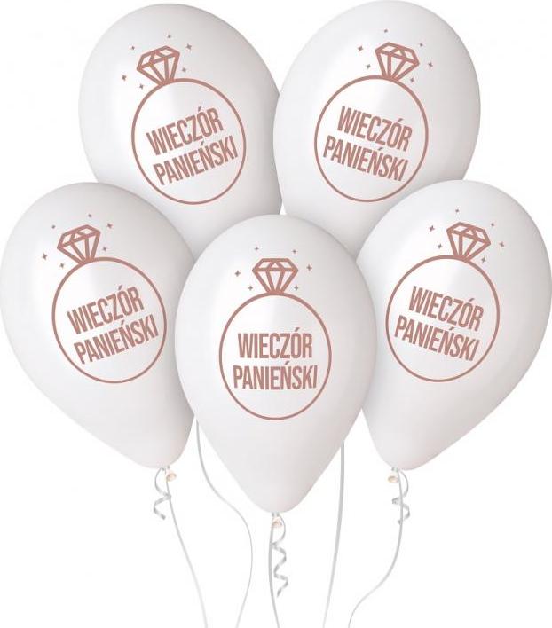 Premium Helium Balloons Hen Party, 13"/ 5 ks.