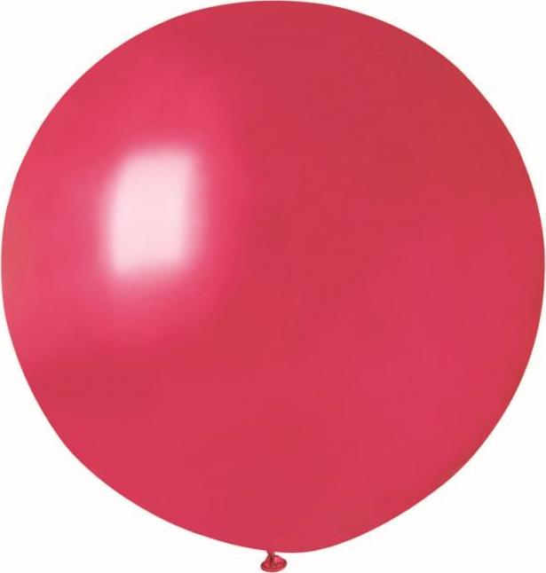 Balón GM220, kovová koule 0,65m - červená 32